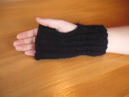 Simple to make wrist warmers